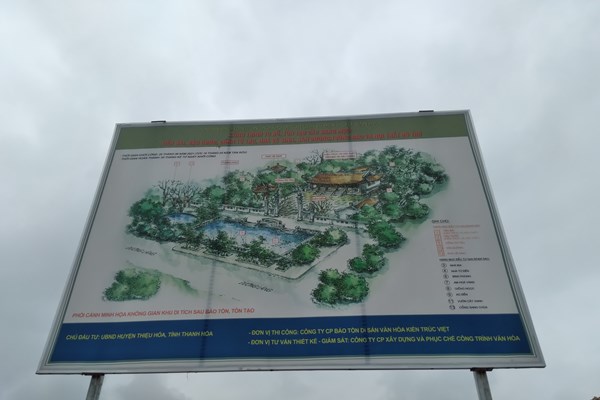 Xung quanh việc tu bổ, tôn tạo hạng mục Giếng Ngọc của dự án di tích đền thờ Lê Văn Hưu: “Cấp tốc” dừng thi công, rà soát hồ sơ, báo cáo Bộ VHTTDL - Anh 2