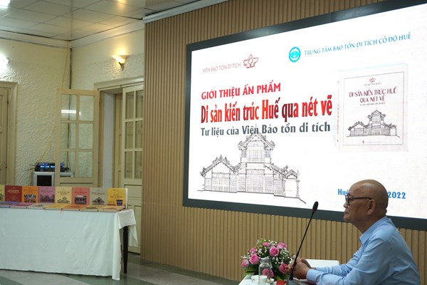 Di sản kiến trúc Huế qua nét vẽ - Tư liệu Viện Bảo tồn Di tích - Anh 1
