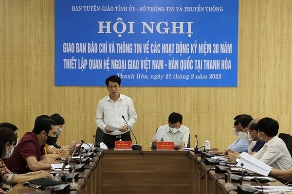 Thanh Hóa sẽ tổ chức nhiều hoạt động kỷ niệm 30 năm thiết lập quan hệ ngoại giao Việt Nam - Hàn Quốc - Anh 1