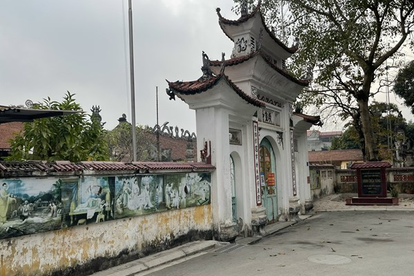 Vụ việc xâm phạm tại cụm di tích quốc gia đình- chùa Vàng (Hà Nội): Chưa xử lý dứt điểm lại phát sinh sai phạm mới - Anh 1