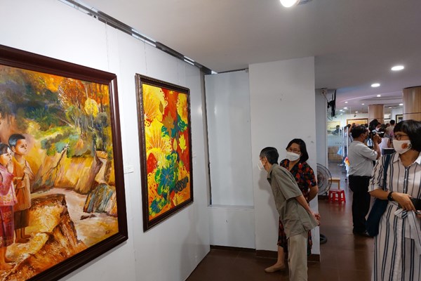 Đà Nẵng: Triển lãm mỹ thuật Hội ngộ - Anh 1