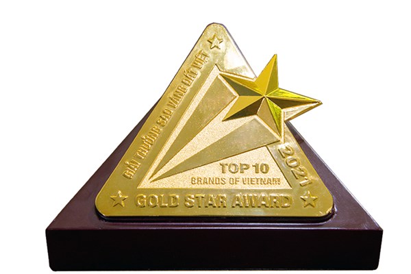 Tập đoàn Hưng Thịnh lần đầu tiên nhận giải thưởng Top 10 Sao Vàng đất Việt 2021 - Anh 2