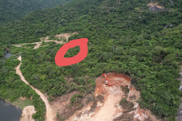 Di tích quốc gia Hố Bà Mùi (Phù Cát- Bình Định): Khu vực bảo vệ di tích bị doanh nghiệp lấy đất san lấp mặt bằng? - Anh 2