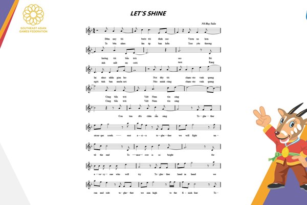 Bài hát chính thức Let’s shine: Mang tinh thần thể thao cao đẹp - Anh 2