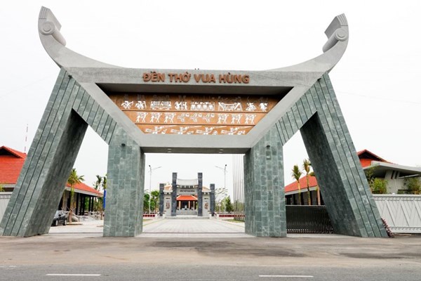 Tối nay 6.4, khánh thành Đền thờ Vua Hùng tại TP.Cần Thơ - Anh 1