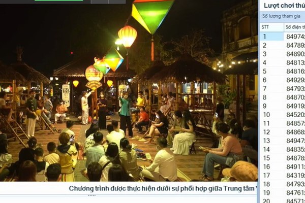Trò chơi Bài chòi Hội An trong thế giới 4.0 - Anh 1