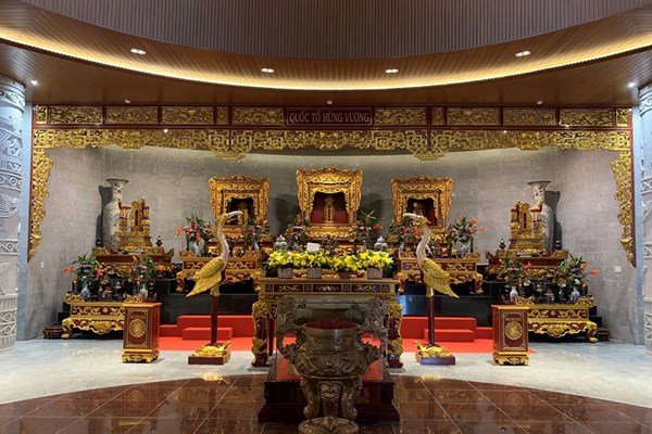 Đền thờ Vua Hùng TP. Cần Thơ trước giờ khánh thành - Anh 4