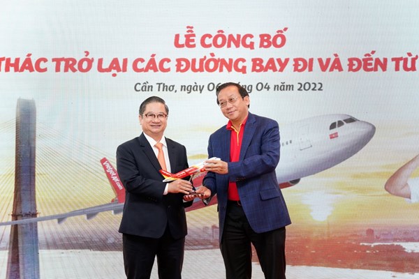 Vietjet công bố khai thác 10 đường bay đến và đi từ Cần Thơ - Anh 2