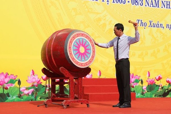 Thanh Hóa: Hàng nghìn người hành hương về Lễ hội Lê Hoàn - Anh 2