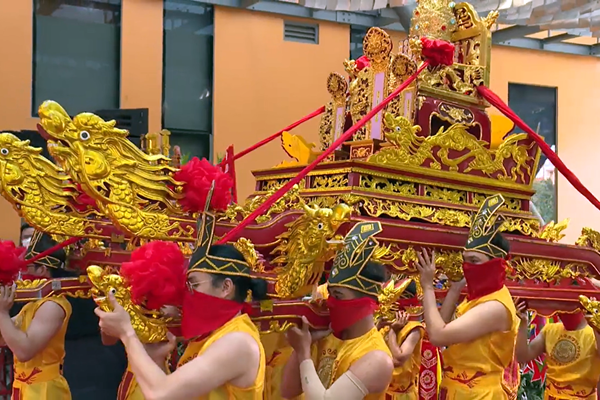 Lễ dâng hương Quốc Tổ Vua Hùng “Hào khí Văn Lang” - Anh 3