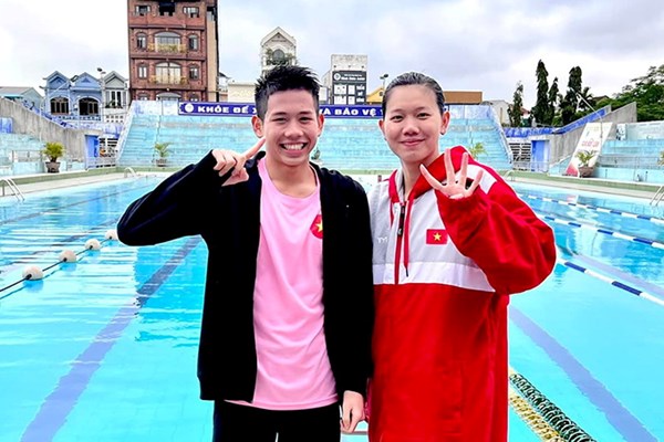 Tuyển bơi VN sẵn sàng chinh phục thành tích cao nhất - Anh 1