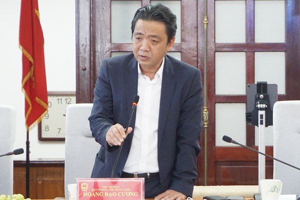 Bộ VHTTDL luôn đồng hành, hỗ trợ Thừa Thiên Huế phát triển văn hóa, thể thao và du lịch - Anh 4