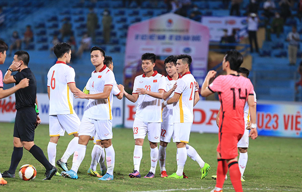 U23 Việt Nam thắng tối thiểu U20 Hàn Quốc - Anh 1