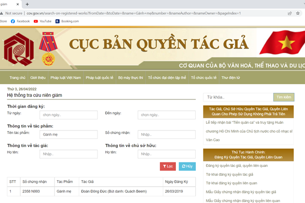 Ông Trương Minh Nhật được tuyên là tác giả bài thơ Gánh mẹ - Anh 1