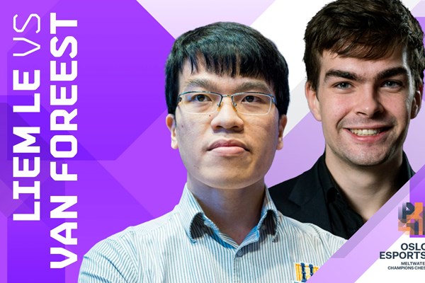 Vượt mặt “Vua cờ”, Quang Liêm giành ngôi á quân Oslo Esports Cup - Anh 1