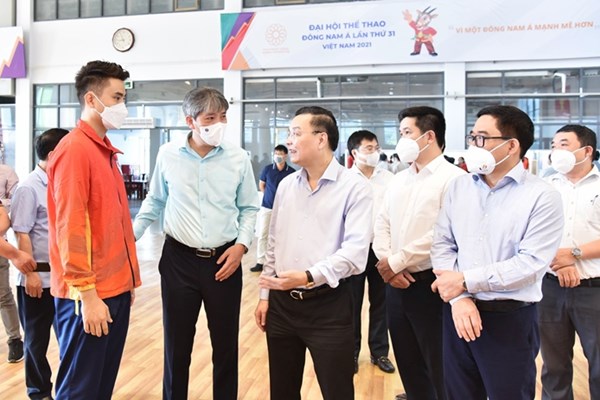 Đánh giá cao sự chuẩn bị của Tiểu ban Khai mạc và Bế mạc, Tổ đạo diễn, nghệ sĩ phục vụ SEA Games 31 - Anh 2