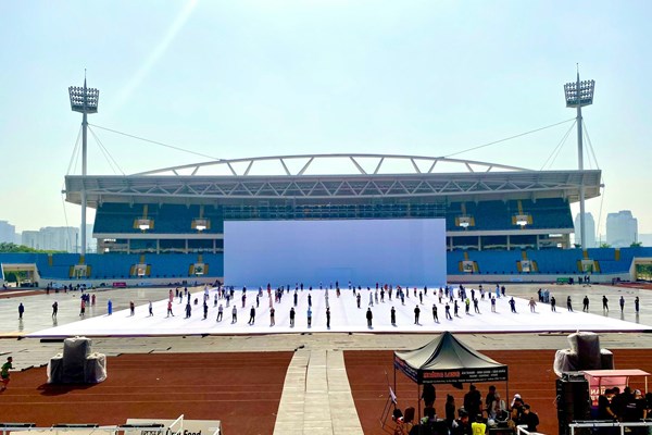 Hướng tới Lễ khai mạc SEA Games 31: Nỗ lực luyện tập không ngừng nghỉ - Anh 1