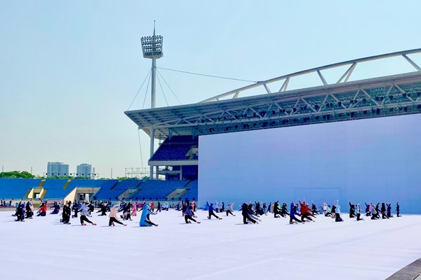 Hướng tới Lễ khai mạc SEA Games 31: Nỗ lực luyện tập không ngừng nghỉ - Anh 3
