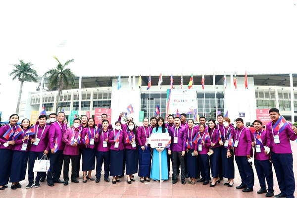 Lễ thượng cờ các Đoàn thể thao dự SEA Games 31 - Anh 12