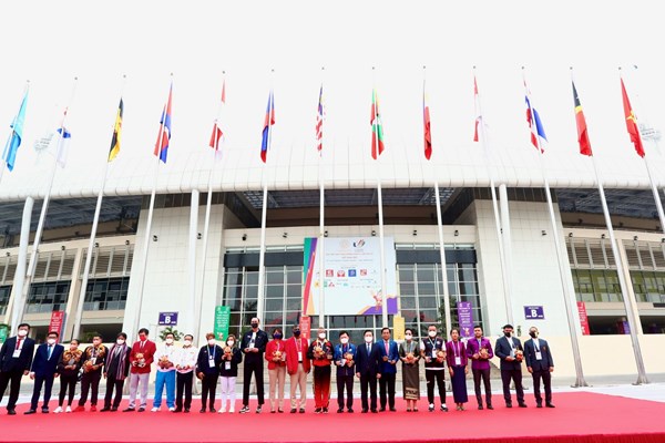 Lễ thượng cờ các Đoàn thể thao dự SEA Games 31 - Anh 9