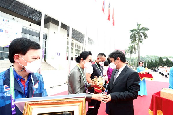 Lễ thượng cờ các Đoàn thể thao dự SEA Games 31 - Anh 8