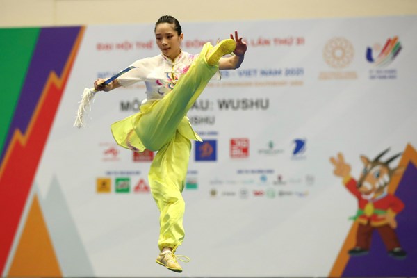 Wushu “mở hàng” bằng 2 HCV - Anh 5