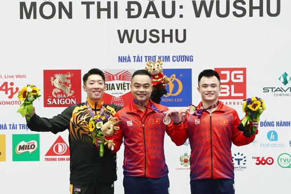 SEA Games 31: Nhung khoanh khac an tuong tai nha thi dau Cau Giay - Anh 1