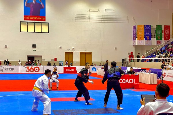 Pencak Silat có 2 HCV đầu tiên ở nội dung đối kháng - Anh 2
