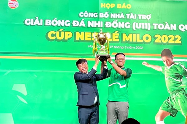 46 đội bóng tranh tài tại Giải Bóng đá nhi đồng toàn quốc 2022 - Anh 1