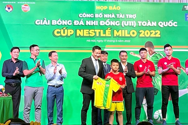 46 đội bóng tranh tài tại Giải Bóng đá nhi đồng toàn quốc 2022 - Anh 2
