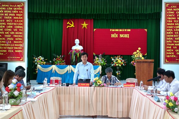 Kiểm tra và tập huấn công tác xây dựng, thực hiện hương ước, quy ước tại Bình Định - Anh 1