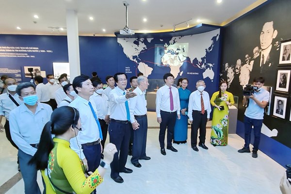 Đồng Tháp: Khánh thành Nhà trưng bày “Chủ tịch Hồ Chí Minh với Cách mạng Việt Nam” - Anh 3