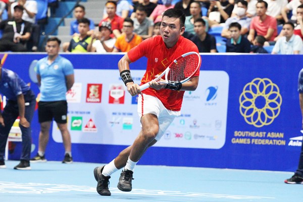 Quần vợt Việt Nam nắm chắc HCV đơn nam SEA Games 31 - Anh 2