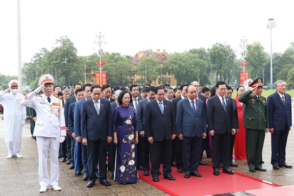 Khai mạc trọng thể Kỳ họp thứ 3, Quốc hội khoá XV - Anh 3