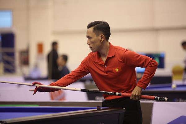 Các cơ thủ Việt Nam ra quân thuận lợi tại World Cup Billiards Carom 3 băng - Anh 1