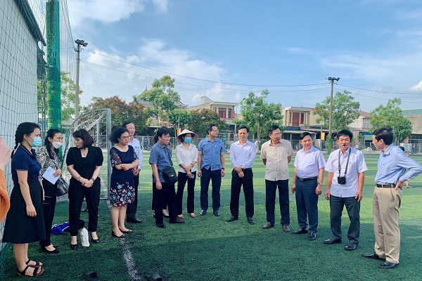 Đoàn công tác của Bộ VHTTDL kiểm tra Phong trào TDĐKXDĐSVH tại Hà Tĩnh: Chất lượng phải được đặt lên hàng đầu - Anh 2