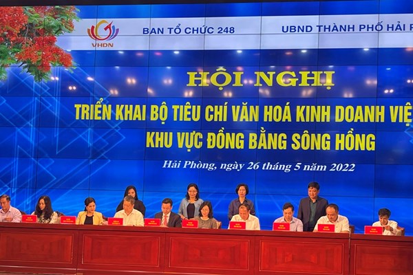 10 tỉnh, thành đồng bằng Sông Hồng triển khai Bộ tiêu chí văn hóa kinh doanh - Anh 8