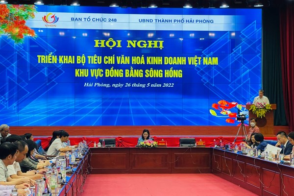 10 tỉnh, thành đồng bằng Sông Hồng triển khai Bộ tiêu chí văn hóa kinh doanh - Anh 5