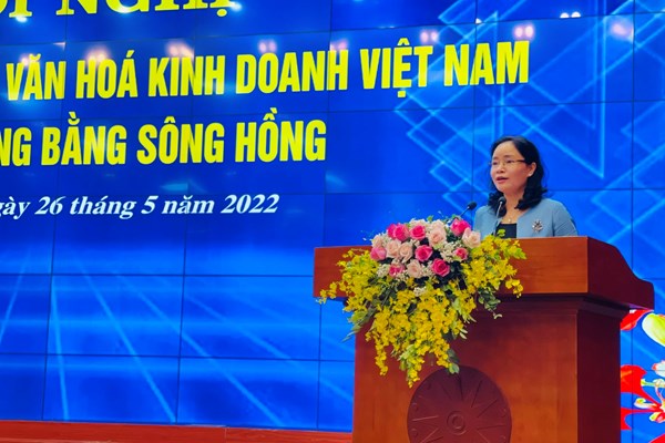 10 tỉnh, thành đồng bằng Sông Hồng triển khai Bộ tiêu chí văn hóa kinh doanh - Anh 1