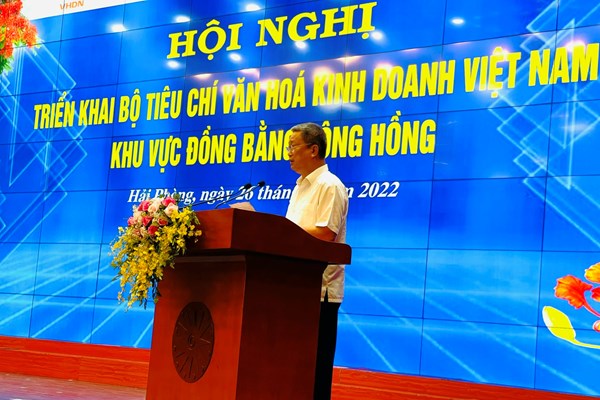 10 tỉnh, thành đồng bằng Sông Hồng triển khai Bộ tiêu chí văn hóa kinh doanh - Anh 2