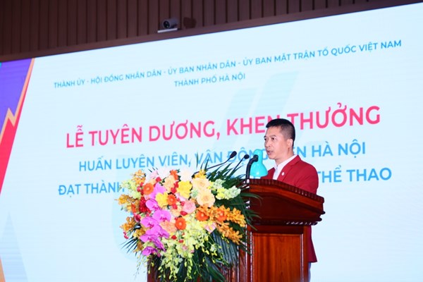 Hà Nội thưởng trên 17 tỉ đồng cho các HLV, VĐV tiêu biểu tại SEA Games 31 - Anh 5