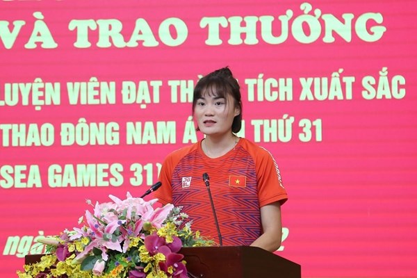 Thanh Hóa tôn vinh, trao thưởng cho các VĐV, HLV giành thành tích xuất sắc tại SEA Games 31 - Anh 2