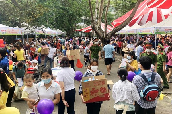 “Ngày Hội của bé 2022” – Mang niềm vui đến với các bệnh nhi - Anh 4