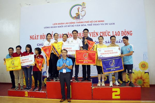 Tưng bừng Ngày hội thể thao CNVC-LĐ Khối Bộ VHTTDL năm 2022 - Anh 6