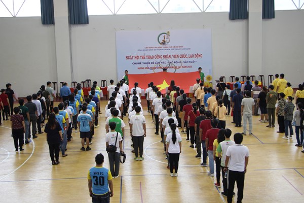 Tưng bừng Ngày hội thể thao CNVC-LĐ Khối Bộ VHTTDL năm 2022 - Anh 1
