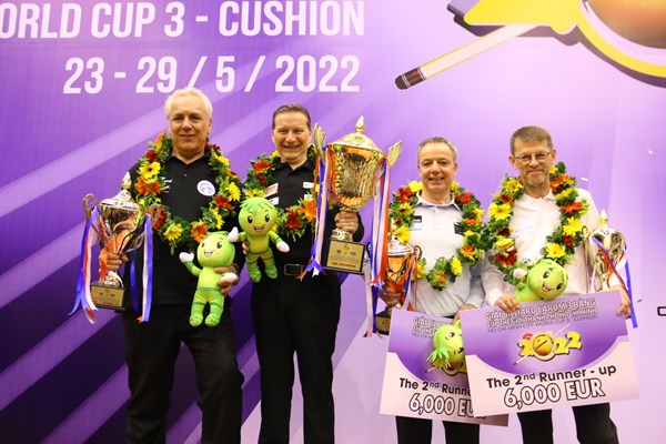 Cơ thủ người Bỉ vô địch World Cup Billiard Carom 3 băng TP.HCM 2022 - Anh 4