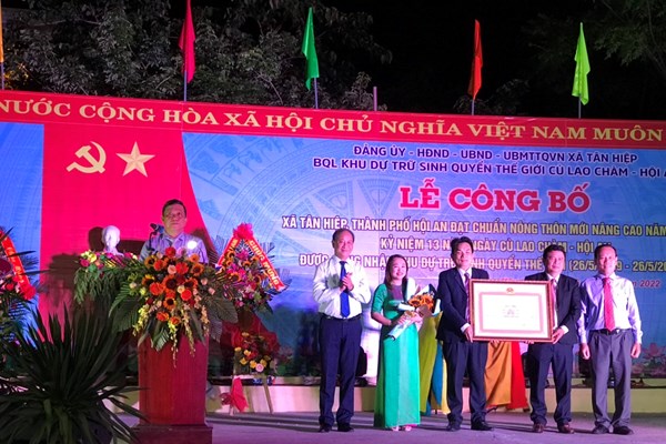 Hội An: Kỷ niệm 13 năm ngày Cù Lao Chàm được công nhận là Khu dự trữ sinh quyển thế giới - Anh 2