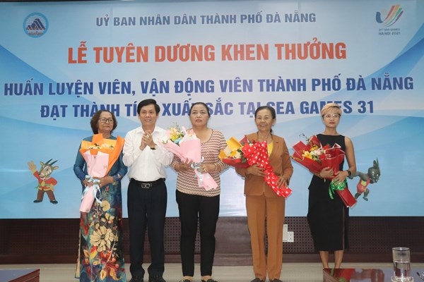Đà Nẵng: Khen thưởng HLV, VĐV đạt thành tích xuất sắc tại SEA Games 31 - Anh 6