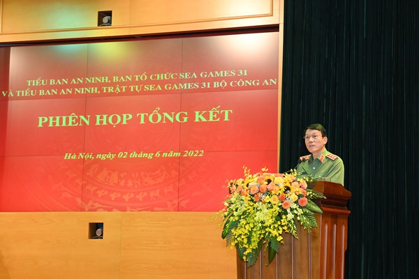Bộ Công an tặng thưởng 42 tập thể và 7 cá nhân đảm bảo tốt an ninh, trật tự tại SEA Games 31 - Anh 1