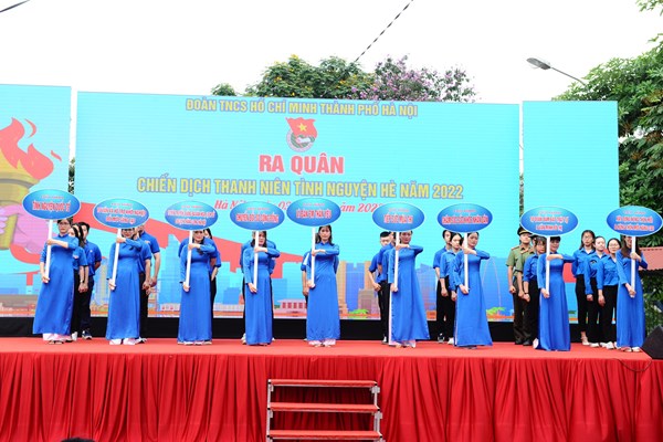 Tuoi tre Thu do ra quan Chien dich Thanh nien tinh nguyen He 2022 - Anh 2